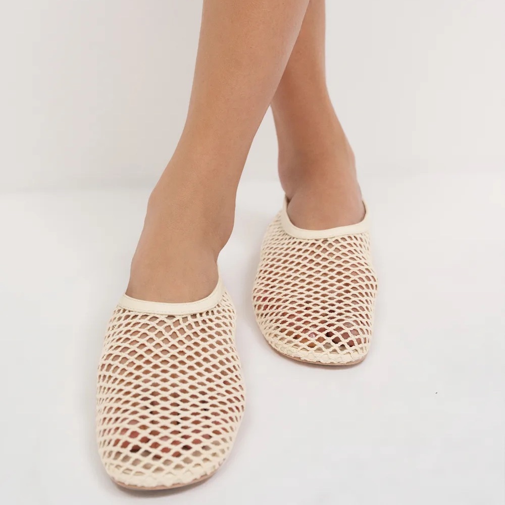 Reformation Britt Ballet Flats (size 9)